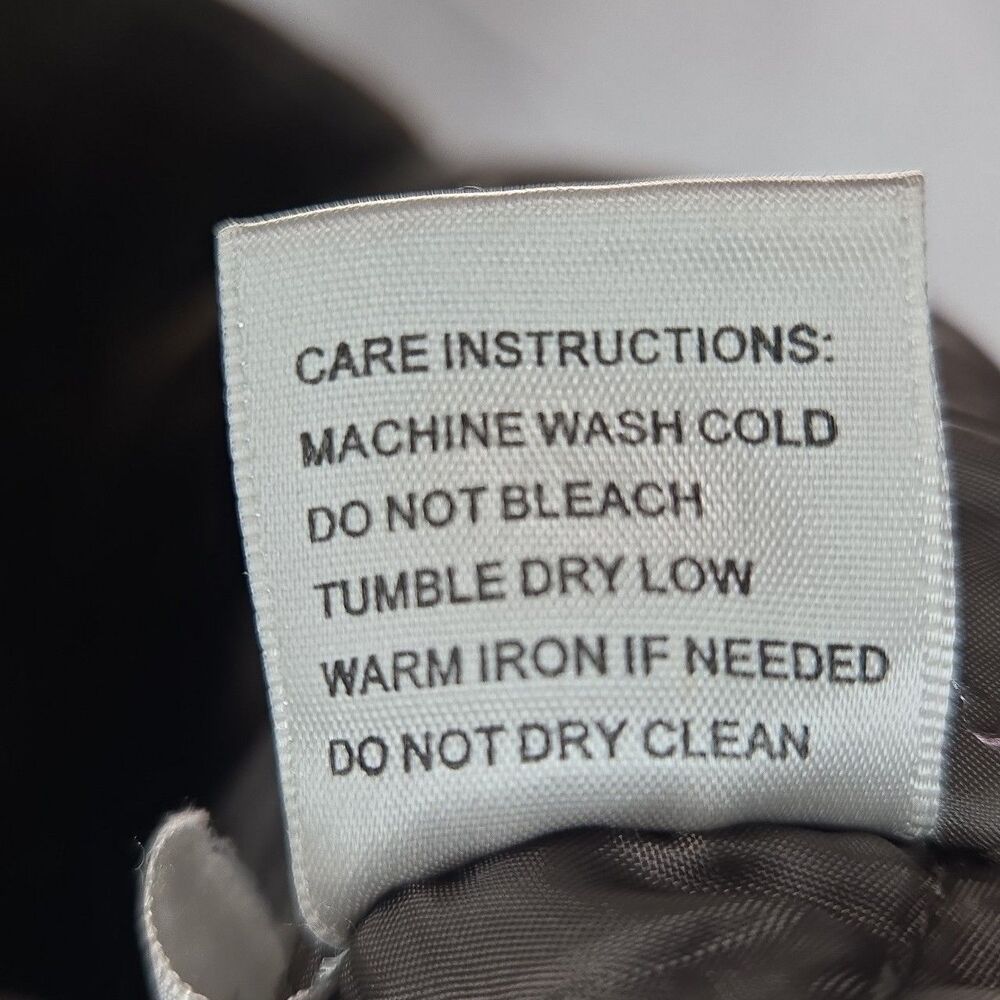 BKE Antiqued Brown Jacket From Buckle Boys Large Leather Look Full Zip***READ*** - Picture 10 of 10